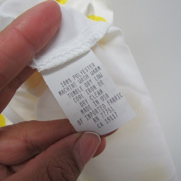 Betsey Johnson Y2K Yellow Polka Dots Pleated Halter Backless Dress Size 10 NEW - Picture 4 of 7